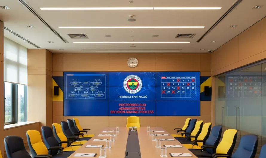 Fenerbahçe Yüksek Divan Kurulu Toplantısı İki Haftalık Gecikme Yaşadı