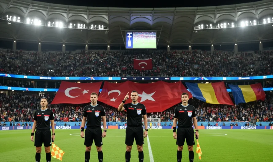 François Letexier Türkiye-Romanya Maçının Hakemi Olarak Atandı