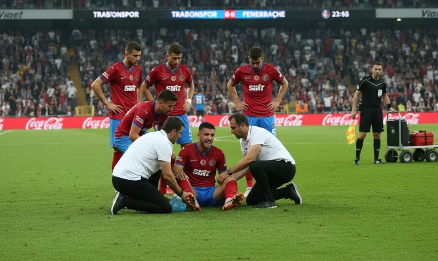 Trabzonspor’un Galatasaray Maçı Öncesinde Arseniy Batagov’un Sakatlık Sorunu