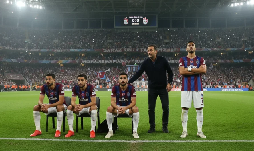 Trabzonspor’un Sıkıntıları: Galatasaray Maçı Öncesi Kart Durumu ve Sakatlıklar