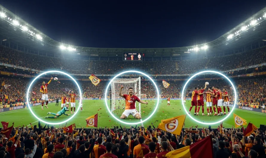 Galatasaray, Fenerbahçe’yi 3-0 Yenerek Şampiyonluk İçin Büyü Bir Adım Attı
