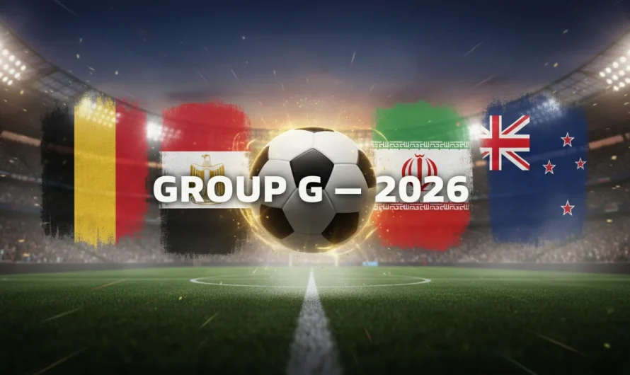 2026 Dünya Kupası G Grubu Analizi: Belçika, Mısır, İran ve Yeni Zelanda’nın Mücadelesi 2026: Analiz