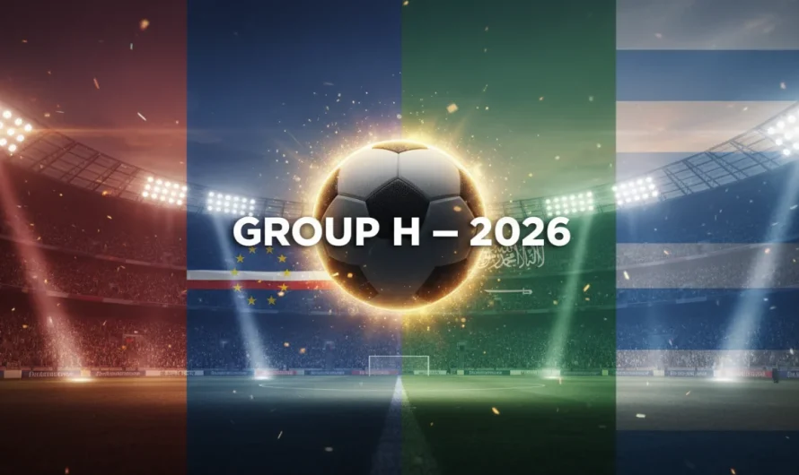 2026 Dünya Kupası H Grubu: İspanya’nın Hakimiyeti, Uruguay’ın Yenilenme Süreci ve Cape Verde’nin Damgası